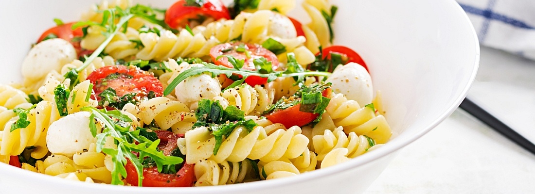 Stock photo of a healthy, colorful pasta Stock photo of a healthy, colorful pasta