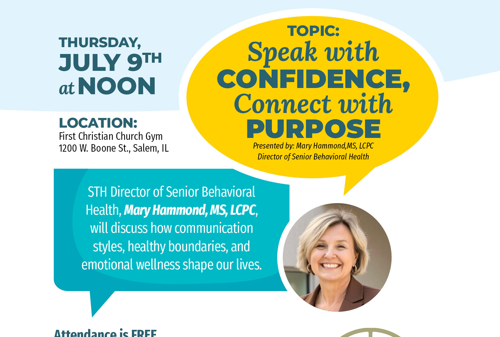 Salem Township Hospital's Lunch & Learn - July 9th