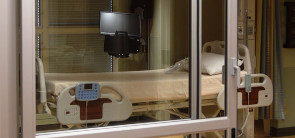intensive care unit room