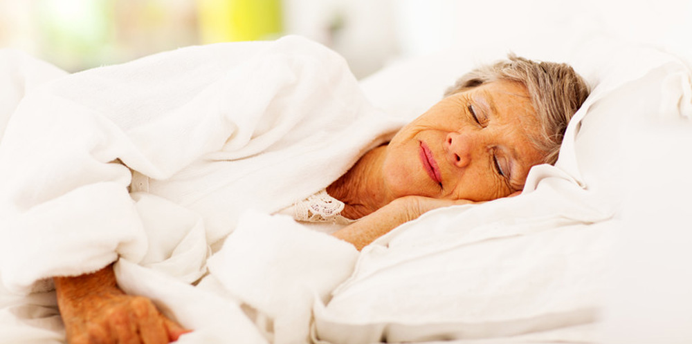 woman resting, sleep studies