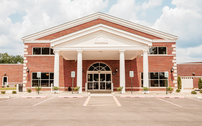 Salem Township Hospital Front Entrance