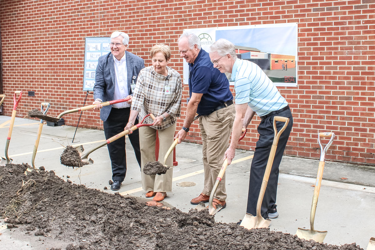 Salem Township Hospital Board of Directors at the Groundbreaking Ceremony for the Salem Township Hospital Emergency Department and Surgical Services Renovation