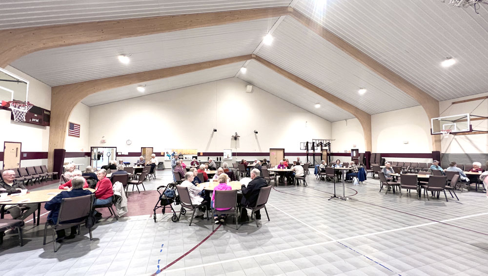 February 2026 Lunch and Learn at the First Christian Church gym