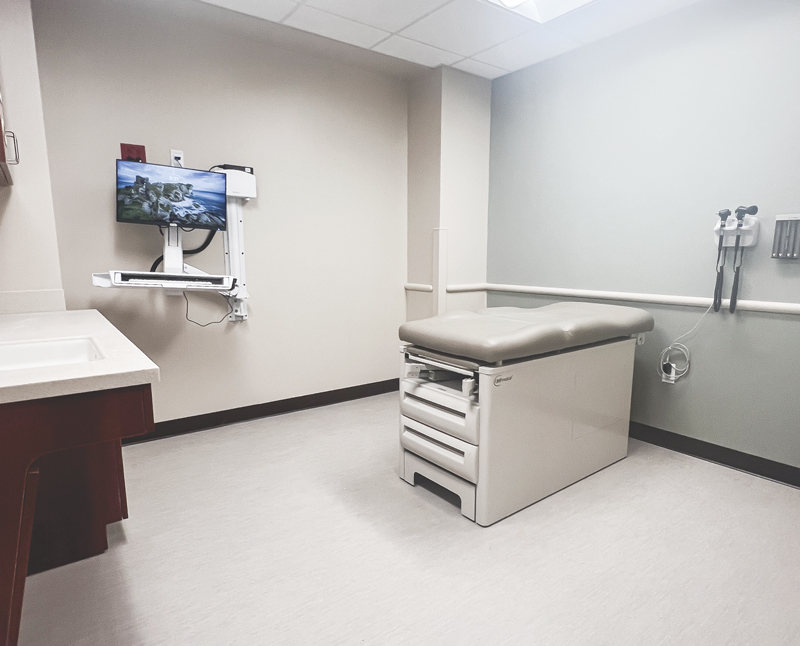 Salem Township Hospital Rural Health Specialty Clinics Exam Room Salem Township Hospital Rural Health Specialty Clinics Exam Room