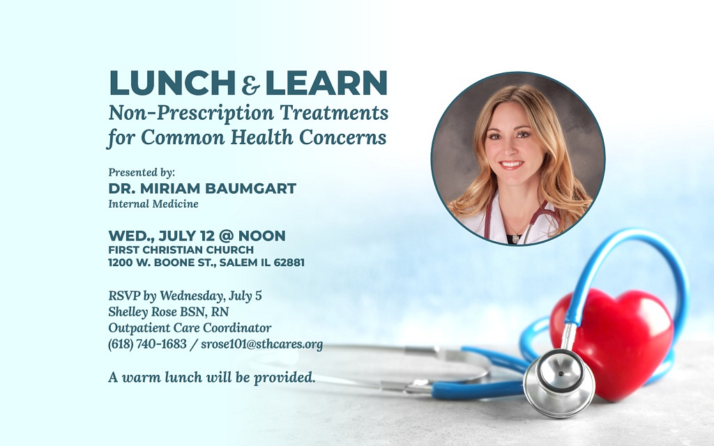 Salem Township Hospital's Lunch & Learn July 2023 Salem Township Hospital's Lunch & Learn July 2023